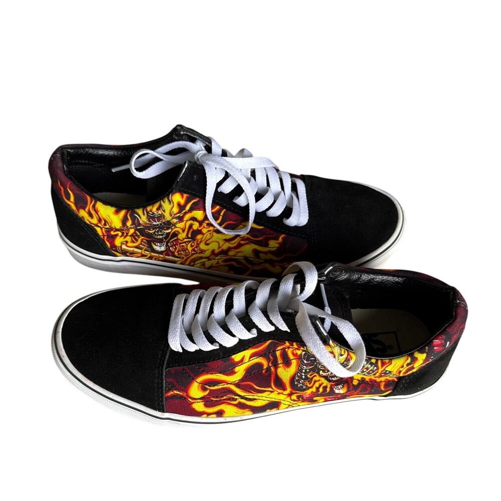 Vans Samurai Rising Old Skool Shoes sz M 9.5 - Picture 4 of 8